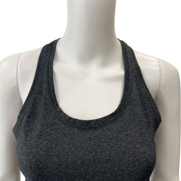 $48 Lululemon Heathered Gray Cool Racerback II Tank Top size 8 - Picture 2 of 6